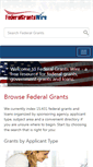Mobile Screenshot of federalgrantswire.com